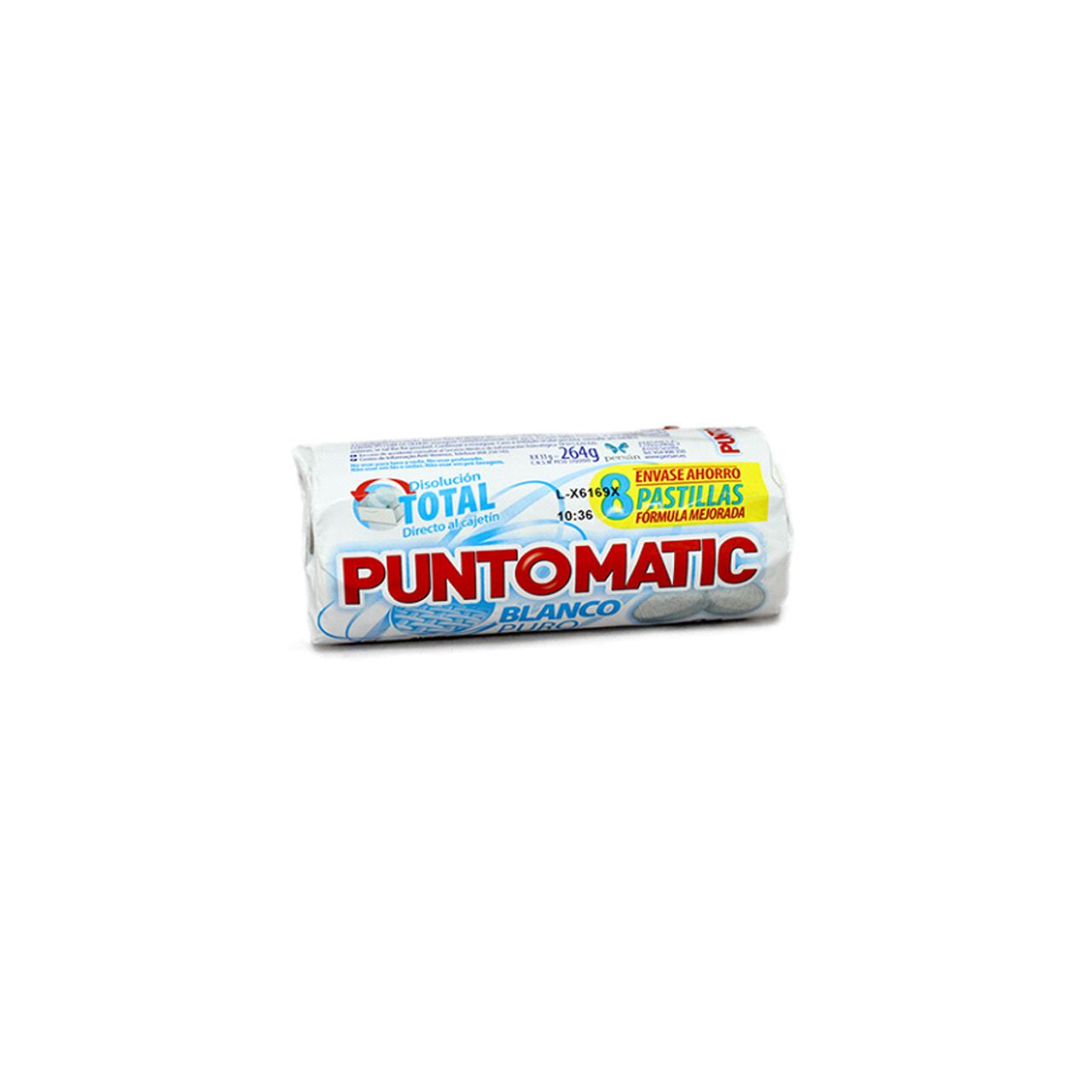 PUNTO MATIC DETER. BLANCO PASTILLAS 4 LAV.