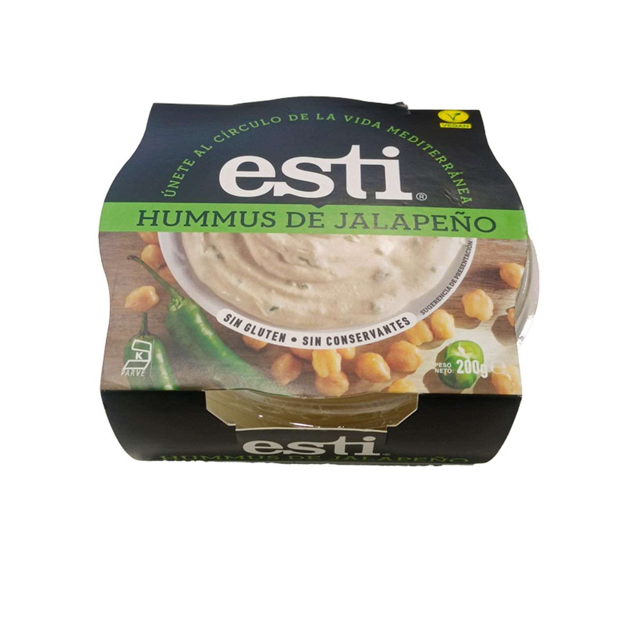 39627 ESTI HUMMUS JALAPEÑO 200GR