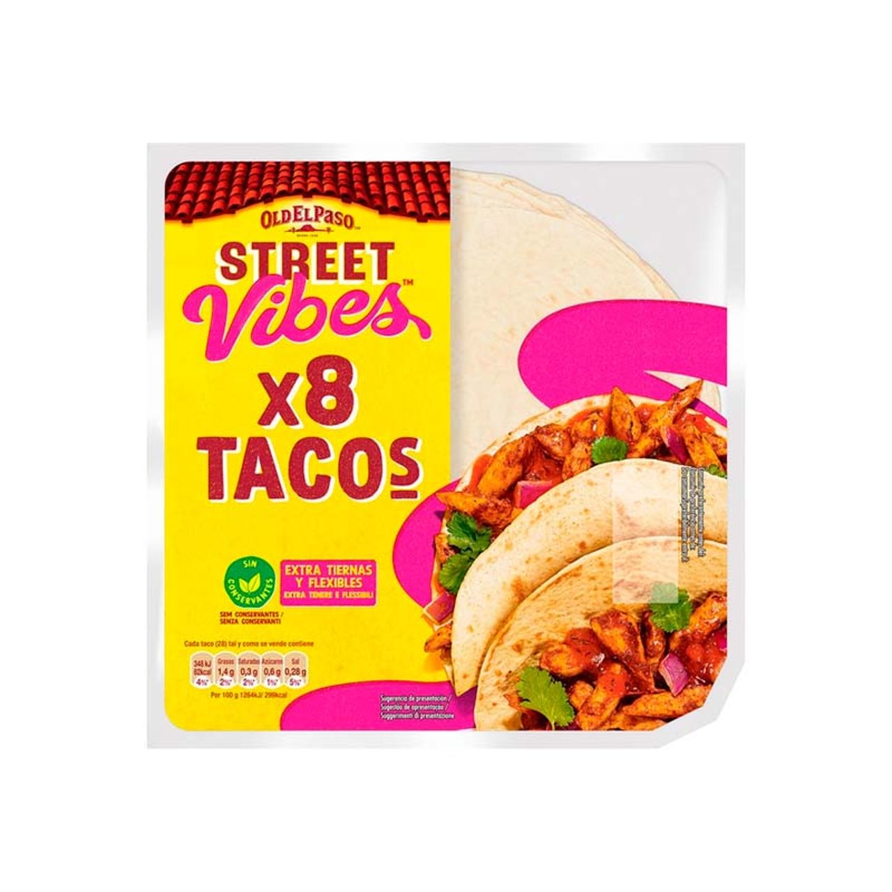26285 OLD ELPASO TORTILLA MINI TRIGO