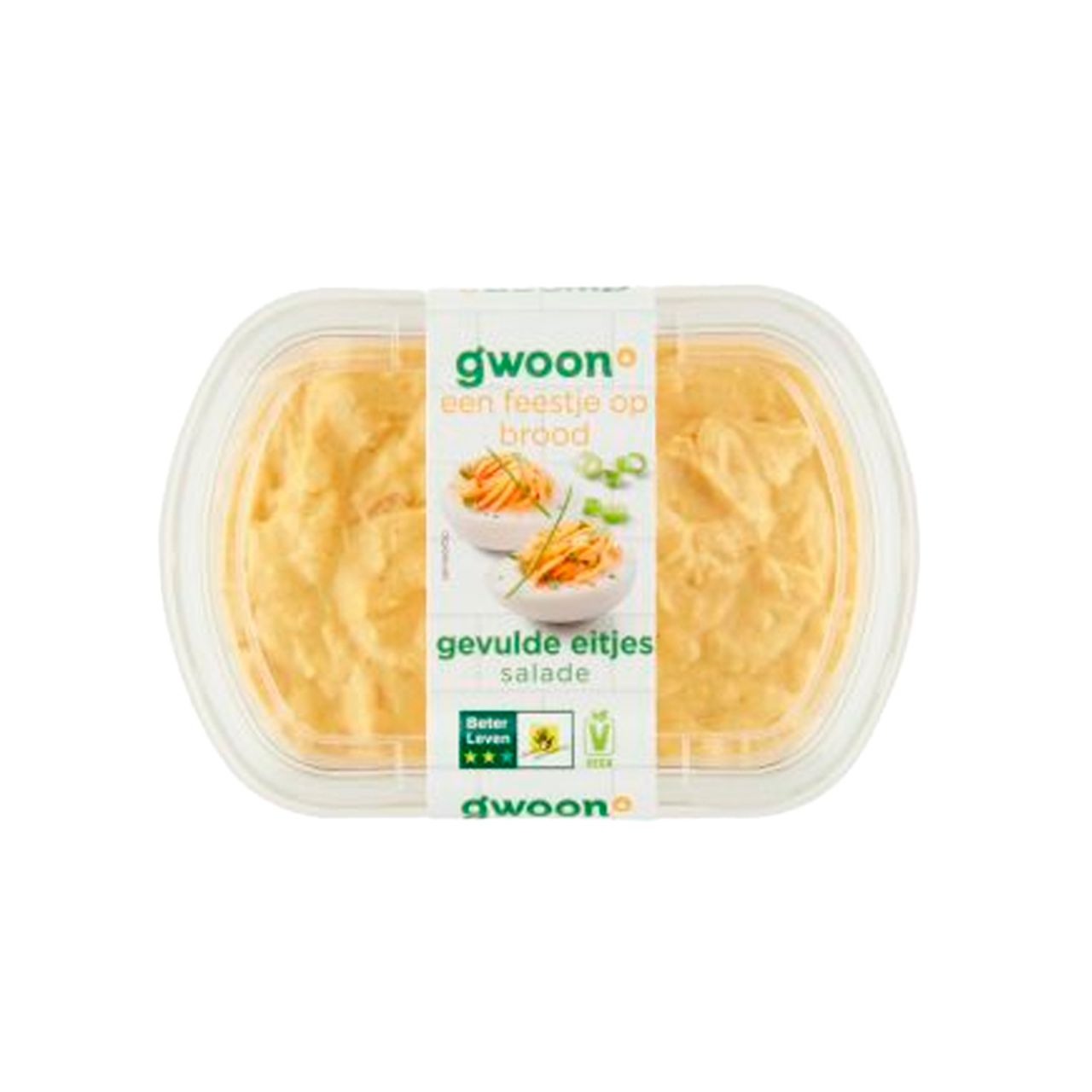 40310 GWOON GEVULDE EITJES SALADE 175GR