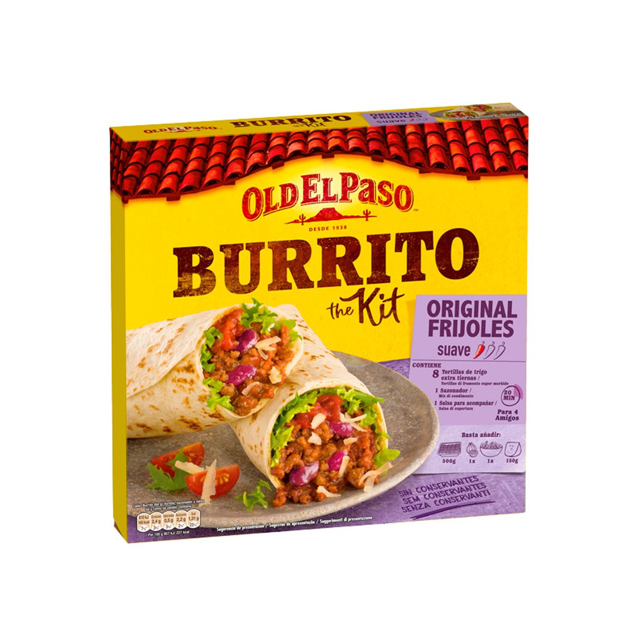 9166 OLD EL PASO KIT BURRITOS