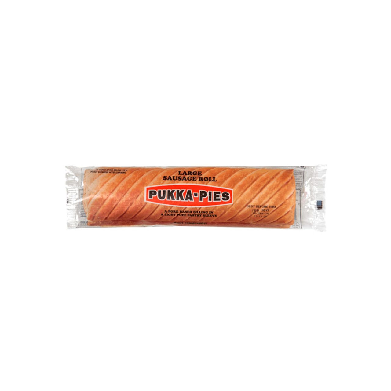 8944 PUKKA PIES JUMBO SAUSAGE ROLLS 1UN