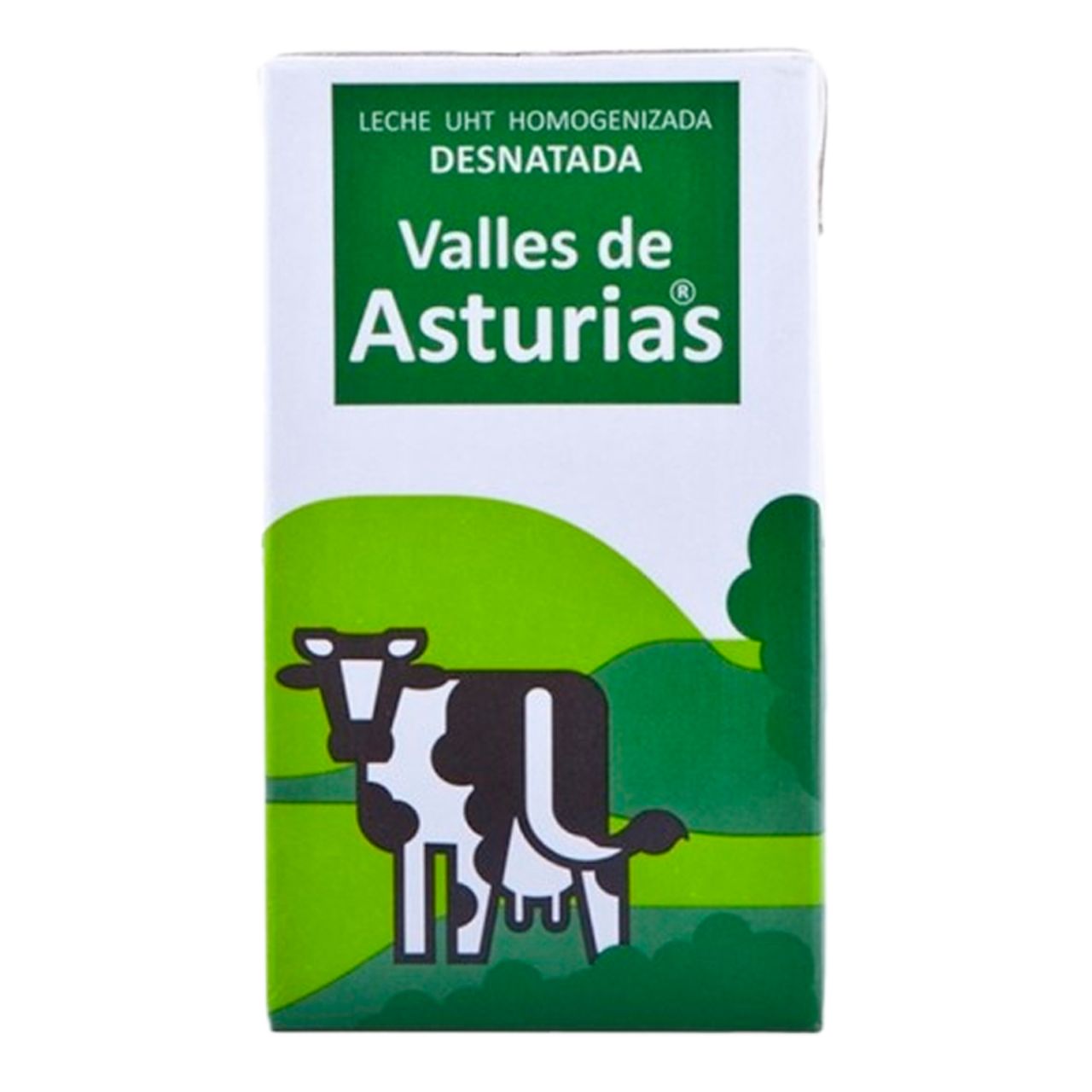 38830 38830 VALLES DE ASTURIAS LECHE DESNATADA 1 L