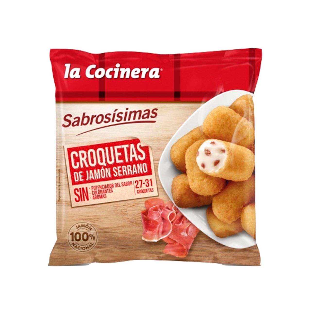10438 COCINERA CROQUETAS JAMON SABROS.500GR