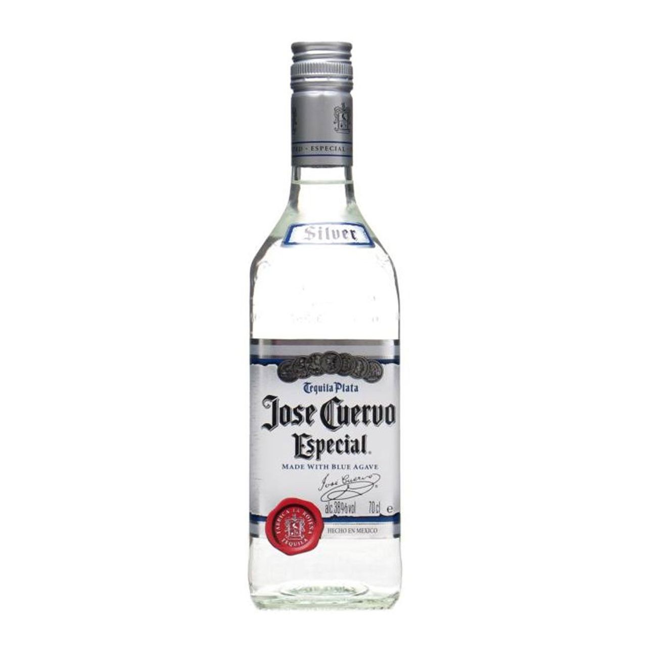 JOSE CUERVO TEQUILA PLAATA CLASICO 70 CL