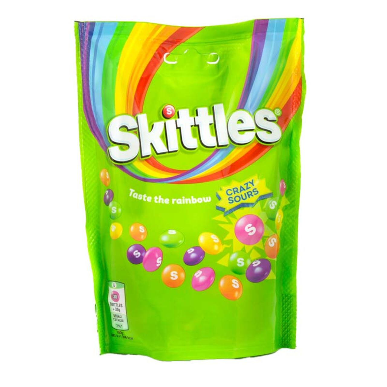 37205 SKITTLE CARAMELO CRAZY SOUR BOLSA 152 GR