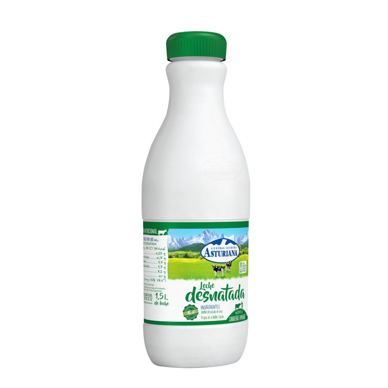 ASTURIANA LECHE DESNAT. 1.5 L. **