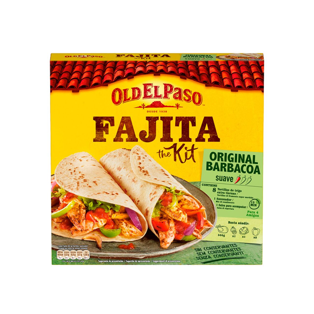 21252 OLD EL PASO KIT FAJITAS