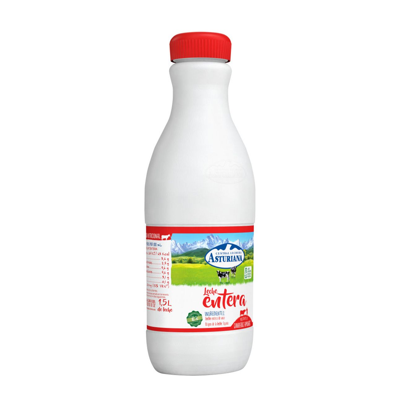 ASTURIANA LECHE ENTERA 1.5 L.**