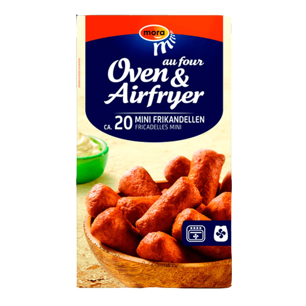 22769 MORA OVEN MINI FRIKANDELLEN 400GR