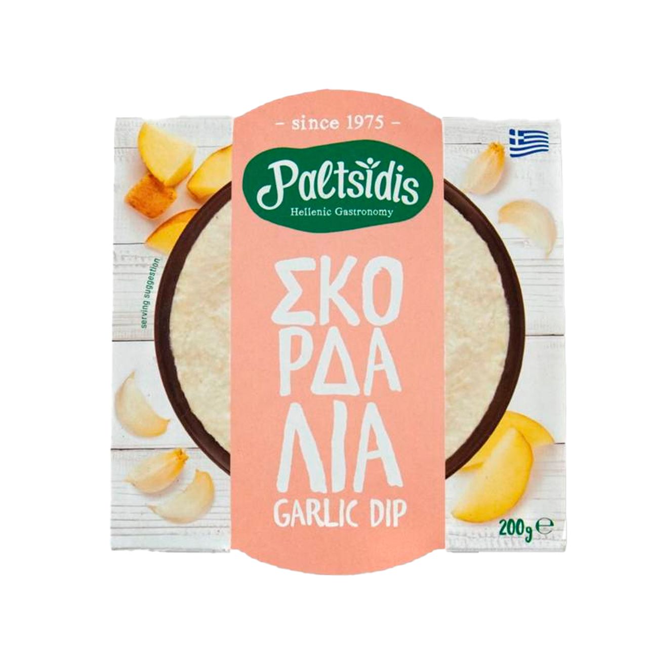 37835 PALTSIDIS EKOPDANIA GARLIC DIP 200GR