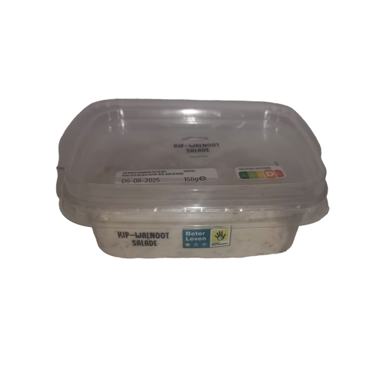 39117 AMBACHTELIJKE KIP WALNOOT SALADE 150GR