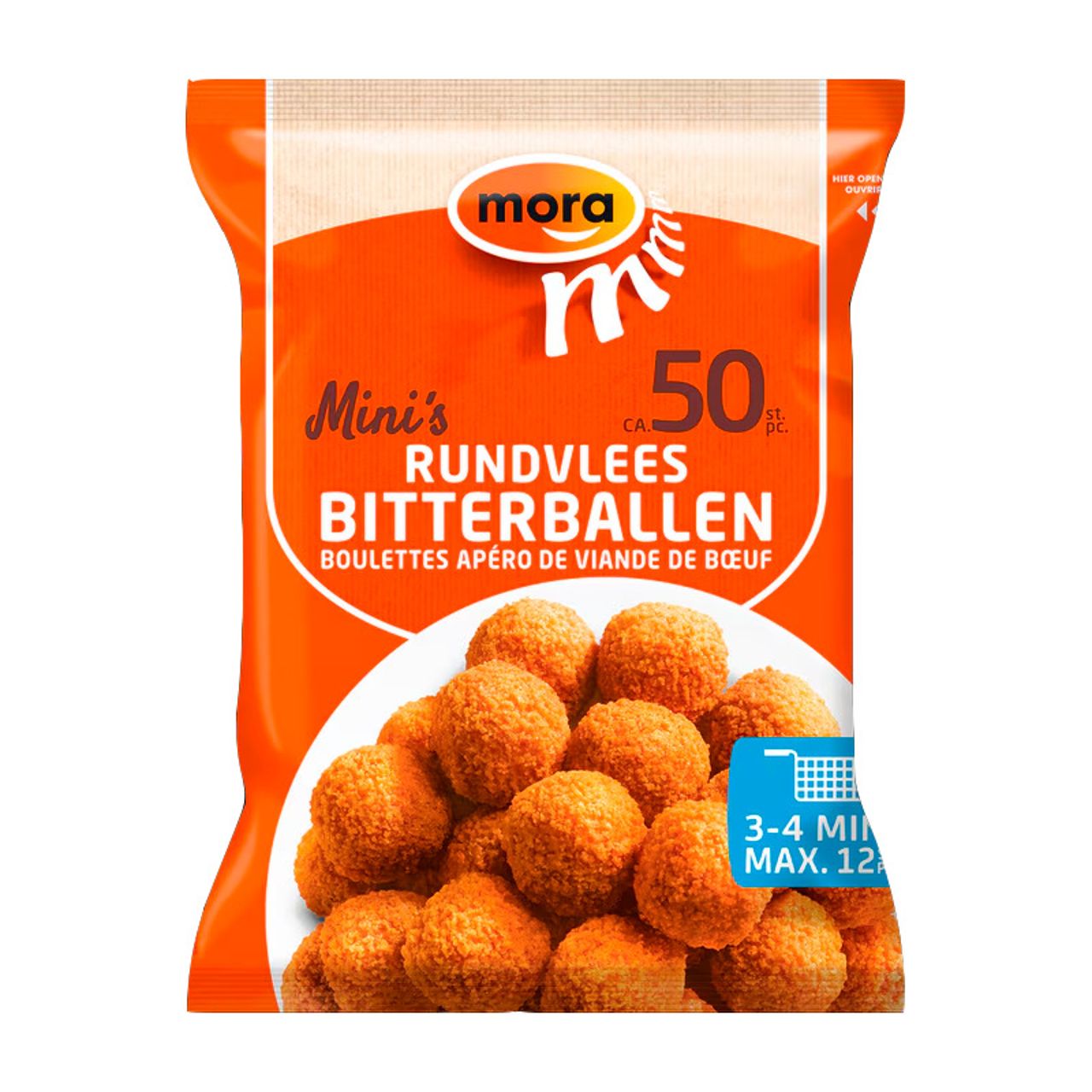 6773 MORA RUNDVLEES BITTERBALLEN 50 PZAS